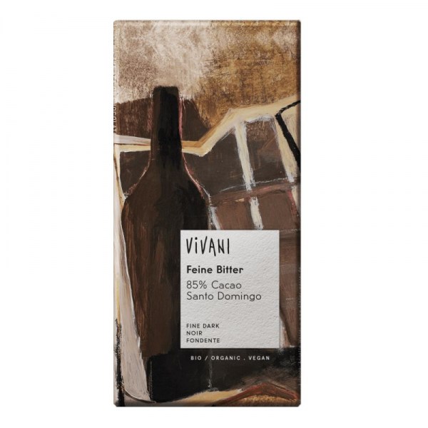 choco negro 85 vivani 100 grs